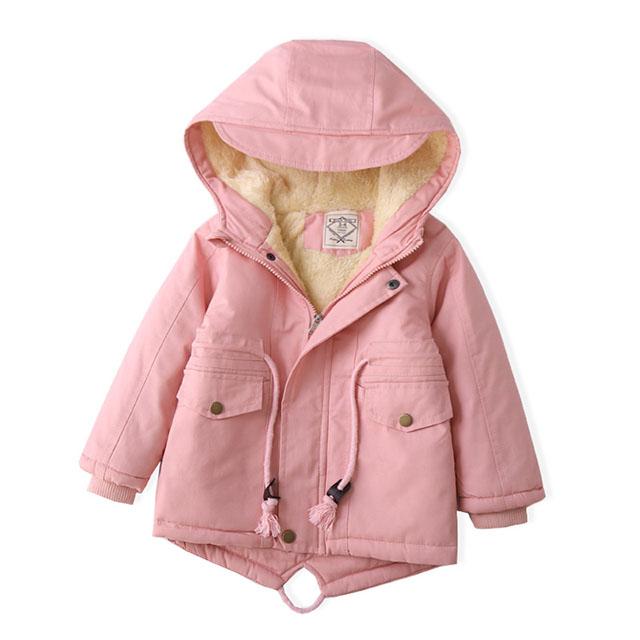 Giacche Invernali in Pile da Esterno per Bambini per Ragazzi con Cappuccio Calde Bambini Ragazzo Capispalla Antivento Autunno Casual Cappotti Abbigliamento per Neonato