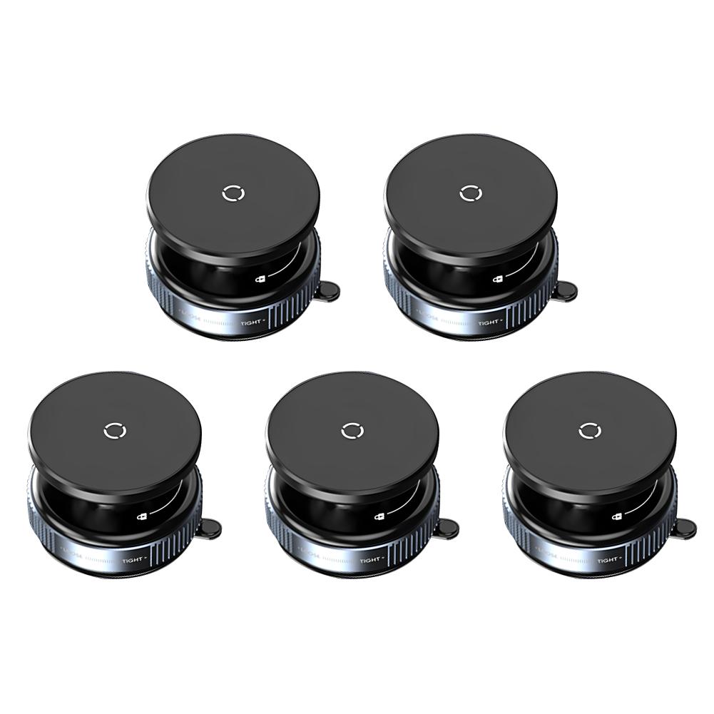 

Для Magsafe Магнитный вакуумный автомобильный держатель для телефона с вращением на 360 градусов для iPhone (черный)