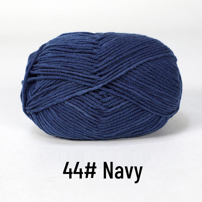 Baby 4-lagiges Milchbaumwollgarn zum Stricken von DIY-Schals oder Decken