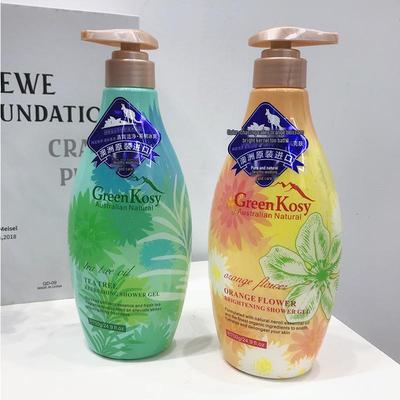 Australia Green Valley Tea Tree & Orange Blossom Shower Gel - Cool, Long-Lasting Fragrance, Moisturizing & Hydrating.