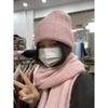 New Wool Knitted Scarf for Women in Winter Korean Fashion  Versatile  Warm Student Scarf Skin Friendly and Soft