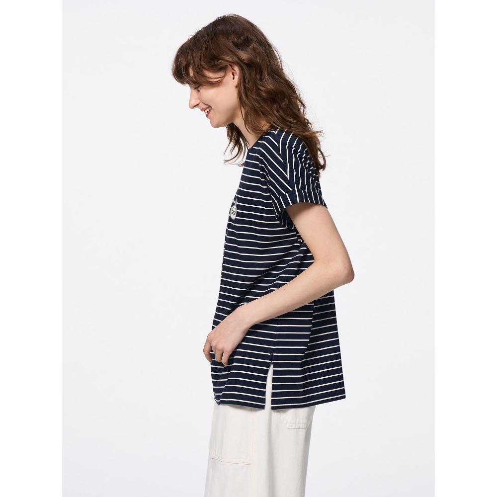 GU by Uniqlo Border T Chiikawa