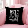 Urban Rap Band 187 S-Strassenbande Cushion Cover Pillowcase Short Plush Invisible Zipper Room Sofa Cushion Cover