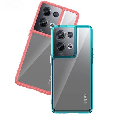 Custodia Trasparente Morbida Per Oppo Reno 8 Pro 5G Custodia Copertura Colorata in Silicone Per Reno 8 Pro 5G Custodia Per Oppo Reno 8 Pro Plus 7 8 Lite
