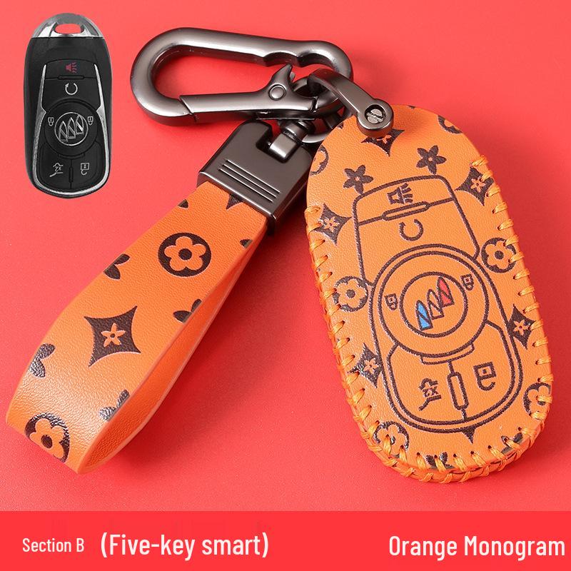 2024 Buick Key Cover for Excelle, Encore, Verano, GL8, GT, LaCrosse & Regal - High-End Model.