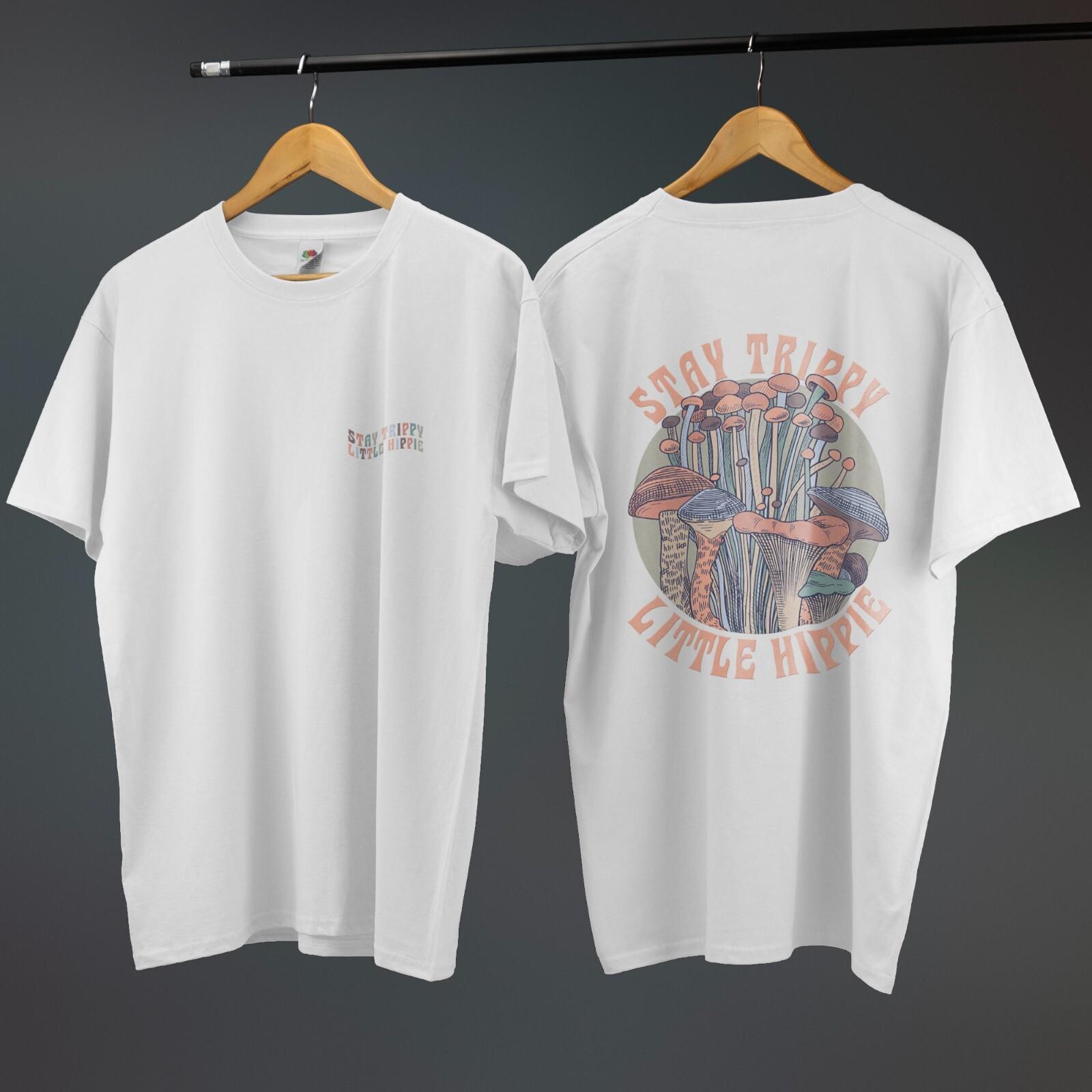 Футболка «Stay Trippy Little Hippie» Различные размеры и цвета L