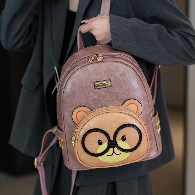 Studentský batoh s velkou kapacitou jednoduchá multifunkční taška přes rameno dámská kreslená taška nová