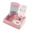 Pet Automatic Waterer Cat Feeder Food Container Bowl Anti-Leak Water Fountain 2 in 1 Pet Large Dog Water Feeder