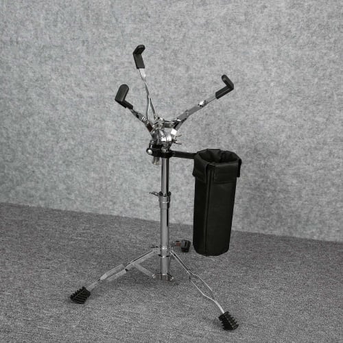 Donner Metal Snare Stand, Adjustable Height, Fits 10-14 Inch Drums, Includes Stick Holder (Height 36cm-58cm)