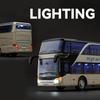 1/50 SETRA autobus autíčko pro chlapce litý kovový model pro děti stahovací miniatura zvukové světlo vzdělávací kolekce dárek pro dítě