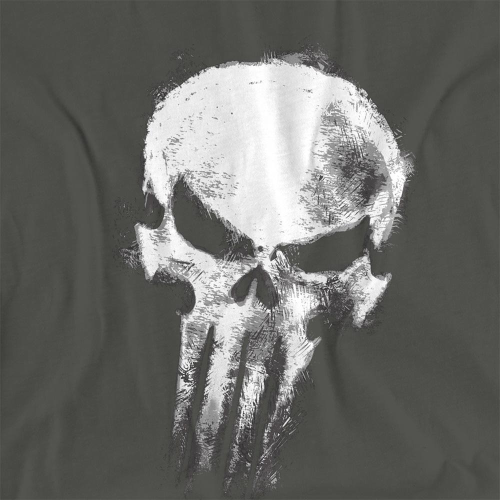 Daredevil Womens/Ladies Born Again Punisher Skull T-Shirt