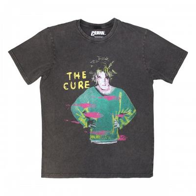 The Cure Unisex Erwachsene Beach Party Tour Â´86 Rückendruck Stone Wash T-Shirt