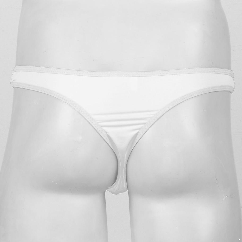 Pánské bikiny kalhotky Ruched Sexy prodyšné spodní prádlo