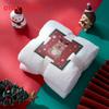 Christmas Santa Claus Towel Gift Set With Coral Fleece For Holiday Celebration