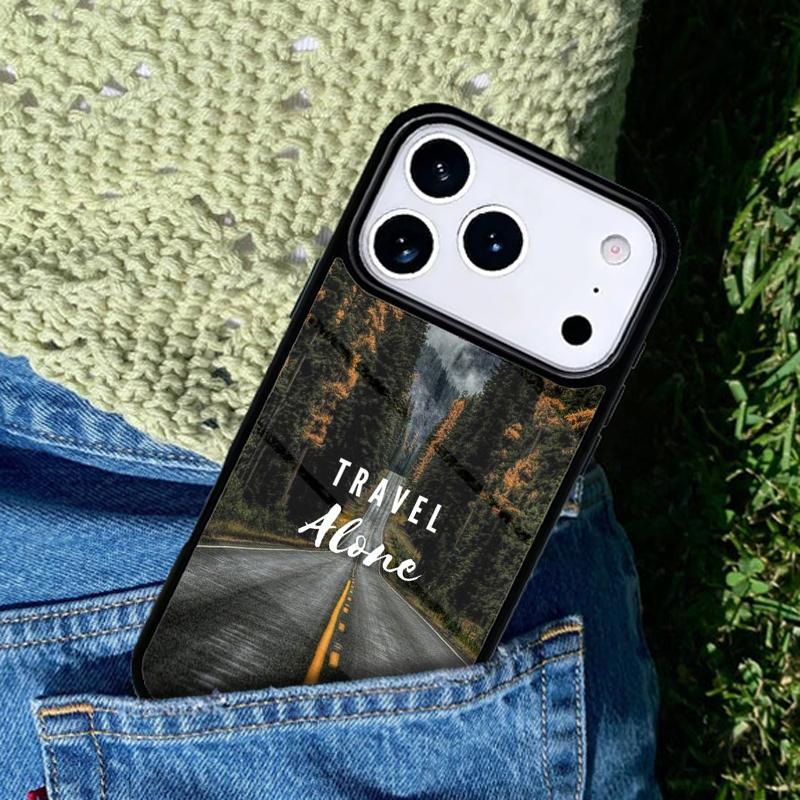 Travel inspiration soft Phone Case For iPhone 17 AIR 16 Pro Max 15 14 Pro 11 12 13 Shockproof Silicone Cover