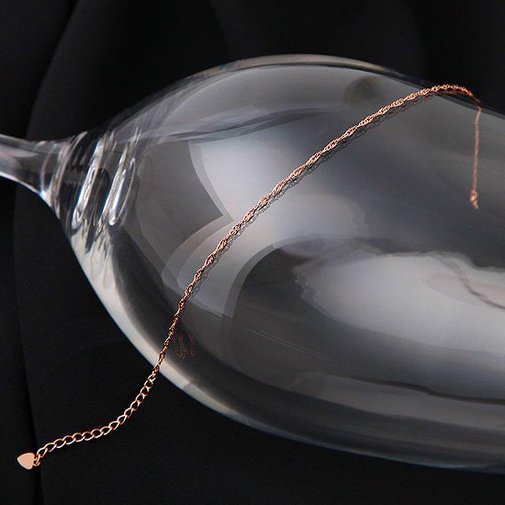 [Merry Green] 14K Gold Twirling Anklet