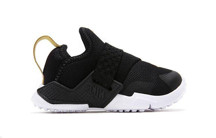 Nike Huarache Extreme Slip Resistant, Abrasion Resistant, Thermal Low Top Running Shoes Black Infant And Toddler AH7827-007