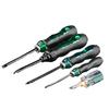 Telescopic 2-in-1 Phillips & Slotted Screwdriver Set for Household Use