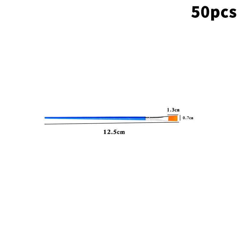 50pcs/set Painting Brushes For Painting Handcraft Arts And Craft For Artistic Multifunction Hook Line Painting Equipment Kit
