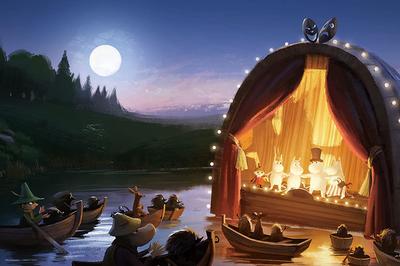 1000 Piece Jigsaw Puzzle Moomin Golden Tail (50x75cm)