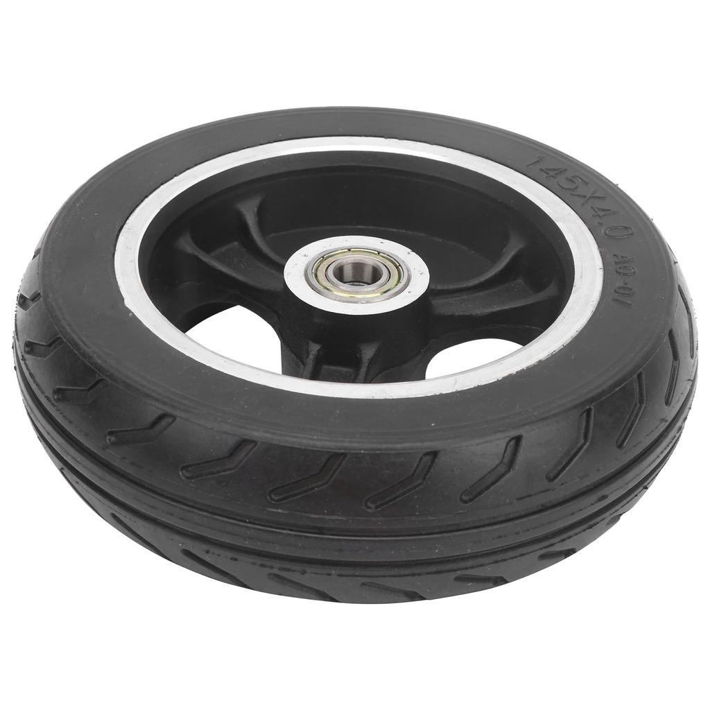 6-tums massivhjul 145x4.0 Massivt punkteringsfritt explosionssäkert hjulset för elskoter