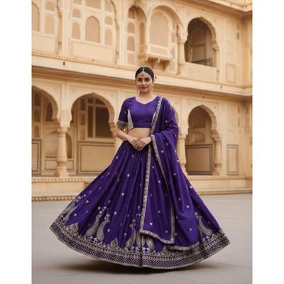 Lehenga Choli Presenting a Perfectly Blended Chinon Lehenga for Festive Season To Charm Your Look Collection 2026