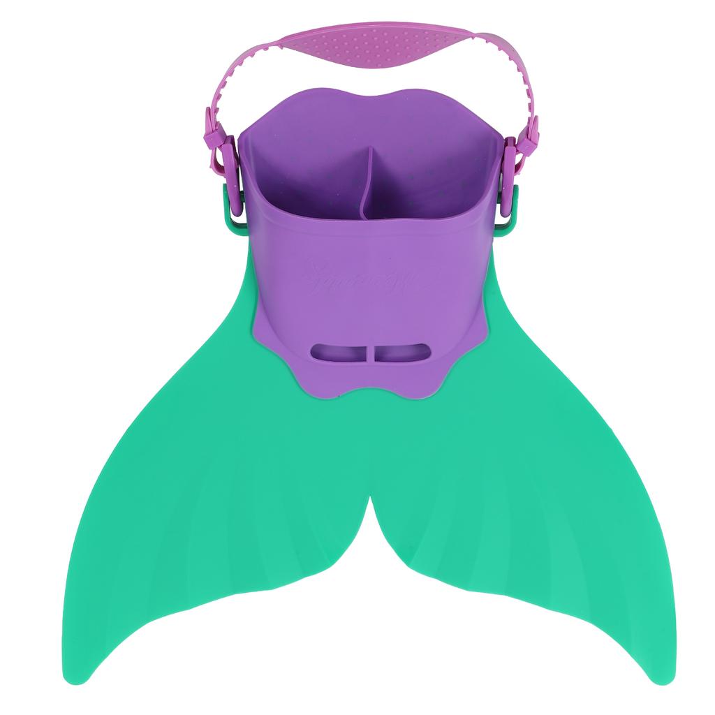 Meerjungfrau Schwimmflossen für Kinder Schwimmen Monolithische Schwanzflossen Einteilige Flosse für Kinder