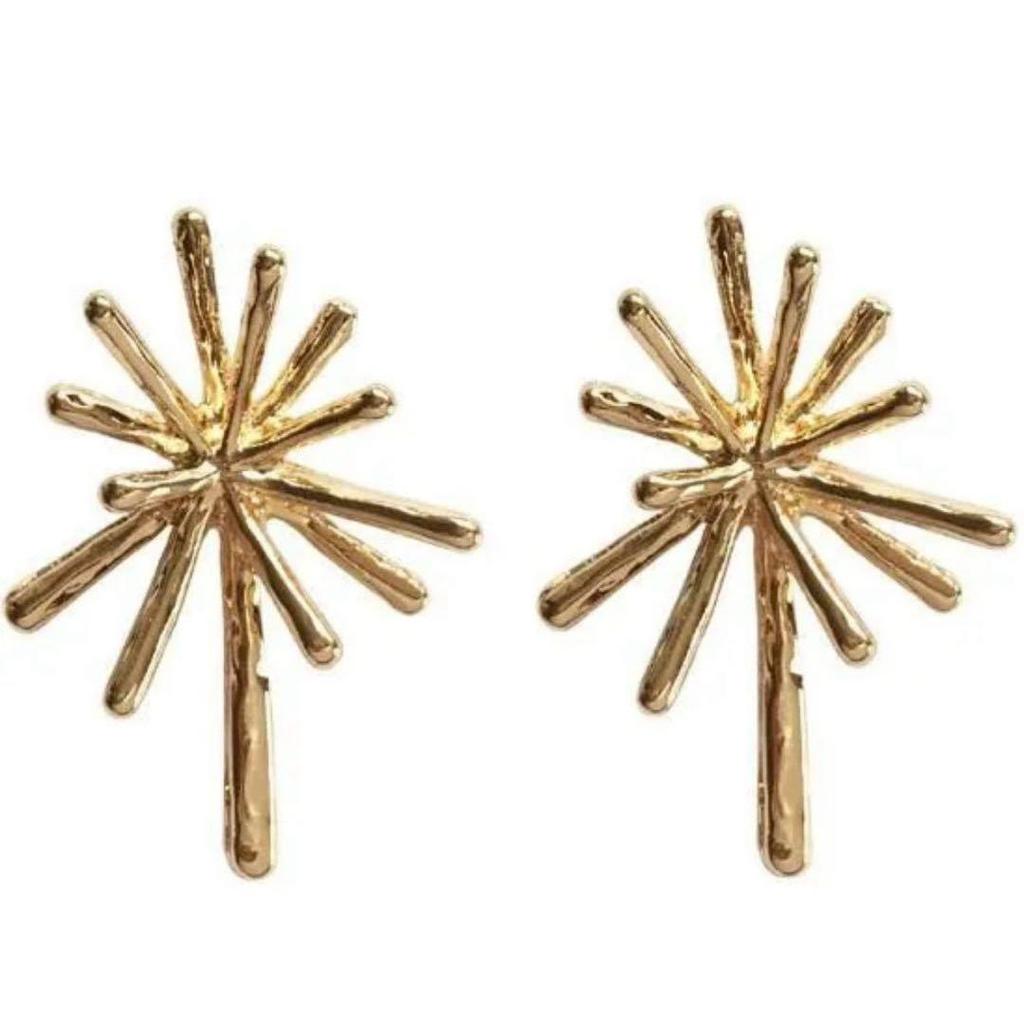 Used SALE! Luxury Gold Earrings, Luxurious, Elegant