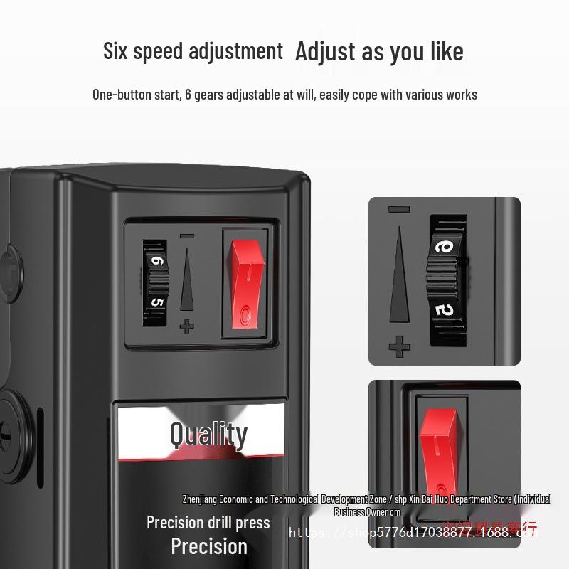 High-Power 220V Multi-Functional Bench Drill for Household and Industrial Use