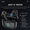 Wireless Bluetooth Earphones HIFI Stereo Sound ENC Headphones Power Display Earbuds For XIAOMI Samsung TWS Music Headset
