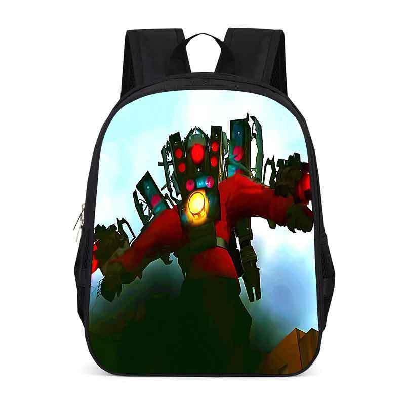 Schoolrugzak voor Kinderen Basisschoolleerlingen Grote Capaciteit Oxford Stof Tas Met Ergonomische Rugondersteuning Cartoon Print