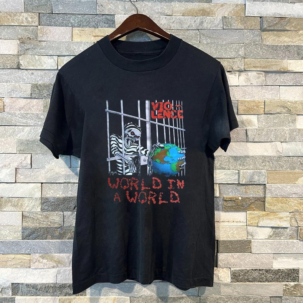 New Popular Vio-lence Band Short Sleeve Black S-5XL  FF200 Unisex T-Shirt XXL