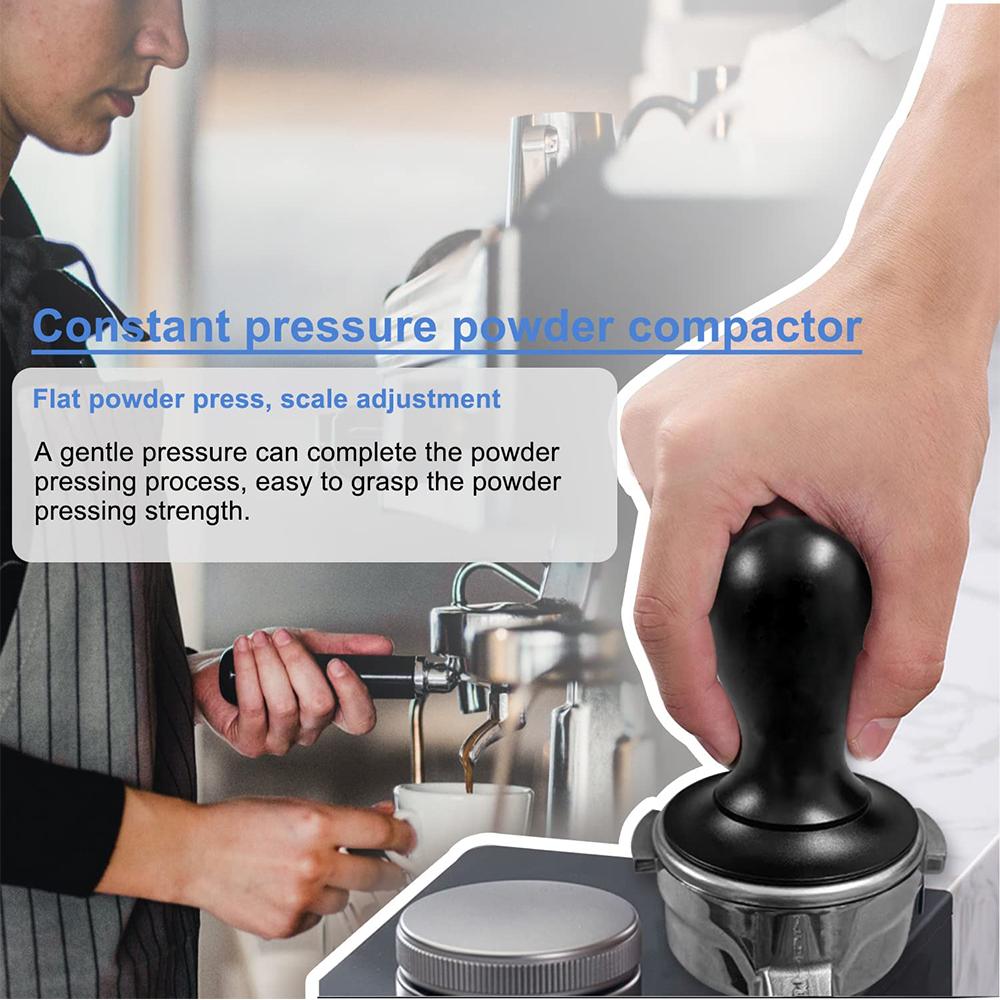 53mm Coffee Tamper Unique Calibrated Spring For Barista Home Coffee Accessories
