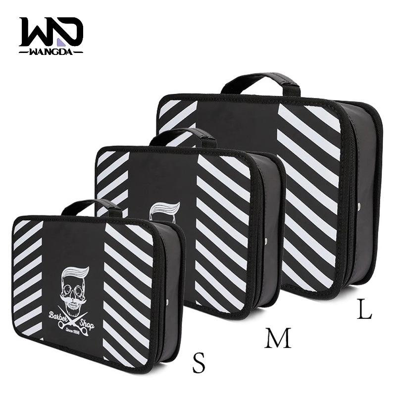 Portable Multifunctional Barber Tool Bag with Electric Clippers Storage
