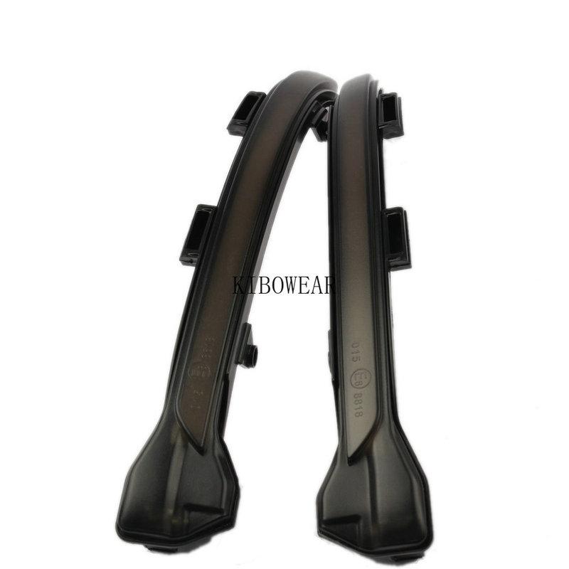 2pcs Blue Welcome Dynamic Blinker For VW Golf VII 7.5 MK7.5 GTI R GTD RLINE MK7 7 sportswagen LED Turn Signal Mirror 2013-