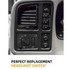 Headlight Switch For Chevy Silverado GMC Sierra Yukon Head Light Lamp Dimmer Switch For Hummer 03-07 19381535 15194803-M53K