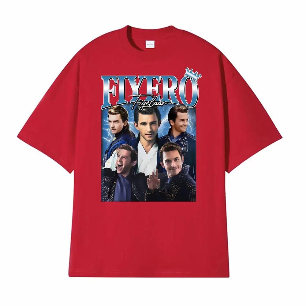 High Quality Jonathan Bailey Fiyero Tigelaar Mens TShirt Classic Stylish Casual Short Sleeve BestSelling Top Tshirts S