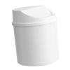 Desktop Plastic Trash Can   Cover Multifunctional Tiny Garbage Bin with Lid for Living Room Decor