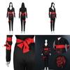 Halloween Adult Female Ninja Cosplay Costume With Polyester Blend For Stage Performance
