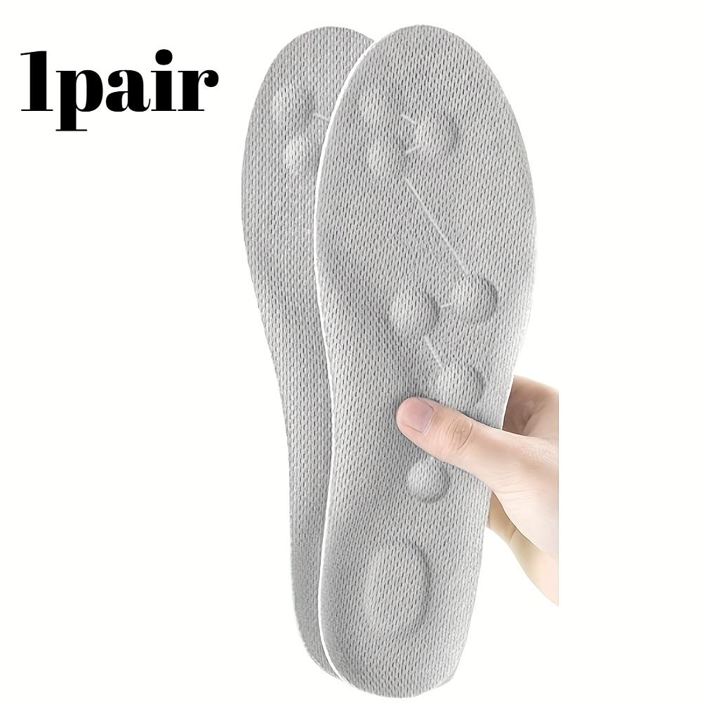 

1 пара 4D спортивных стелек Мягкие Высокая эластичность Подушечки для обуви Дышащие Стельки для бега Баскетбольной обуви Поддержка свода стопы Ортопедические вставки Унисекс 39-40