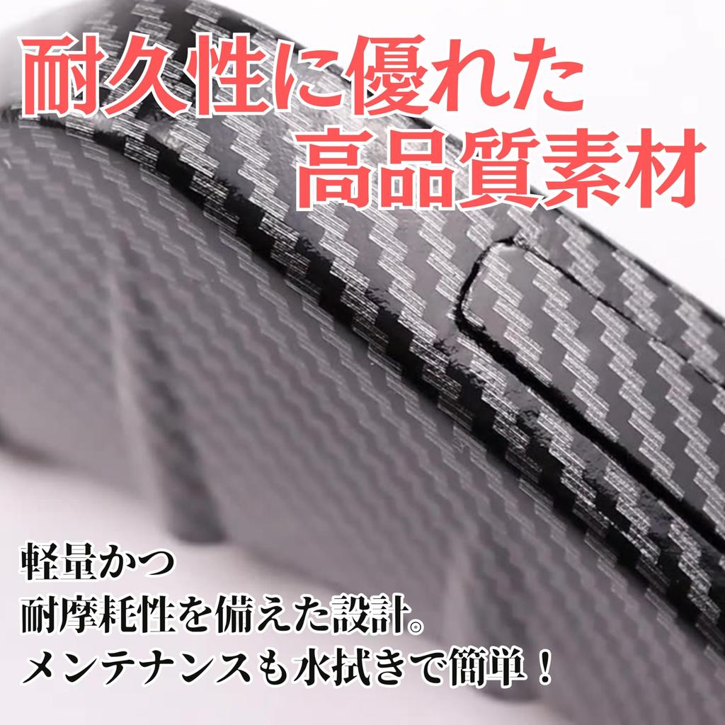 HYmish Car Shark Fin Set of 4, Universal PVC, Lightweight, Easy Installation, Stylish,