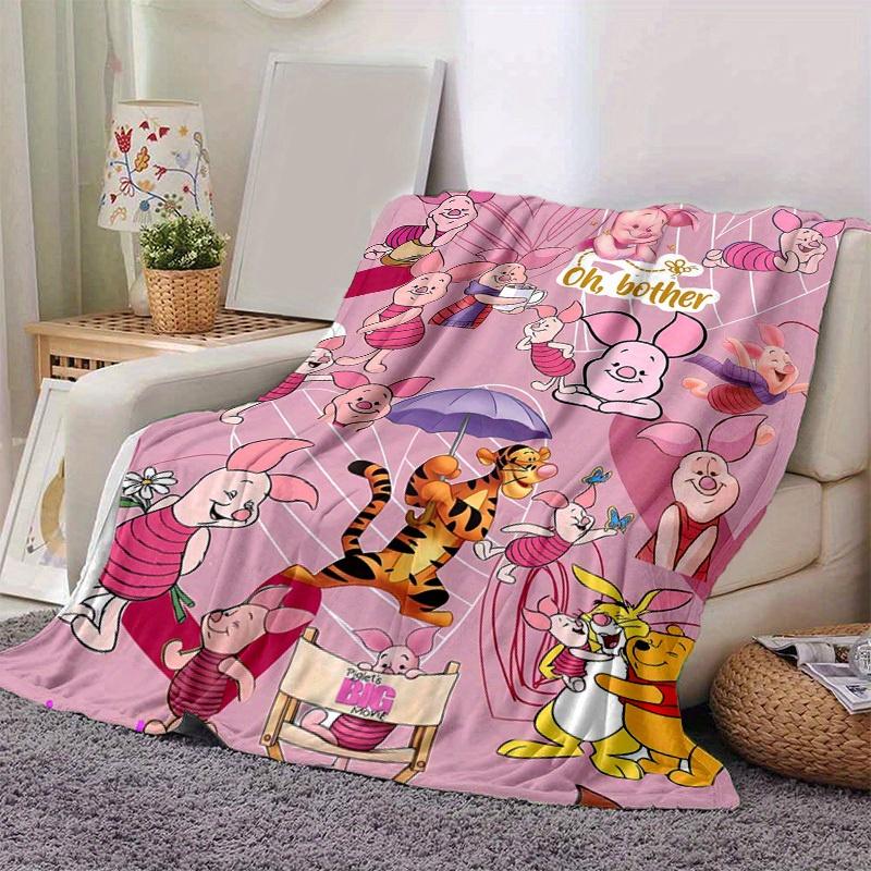 

1pc Piglet s Adventure: Cozy Throw Blanket Perfect for Home Decor, Couch Cover, Outdoor Use, Travel 80cmx120cm