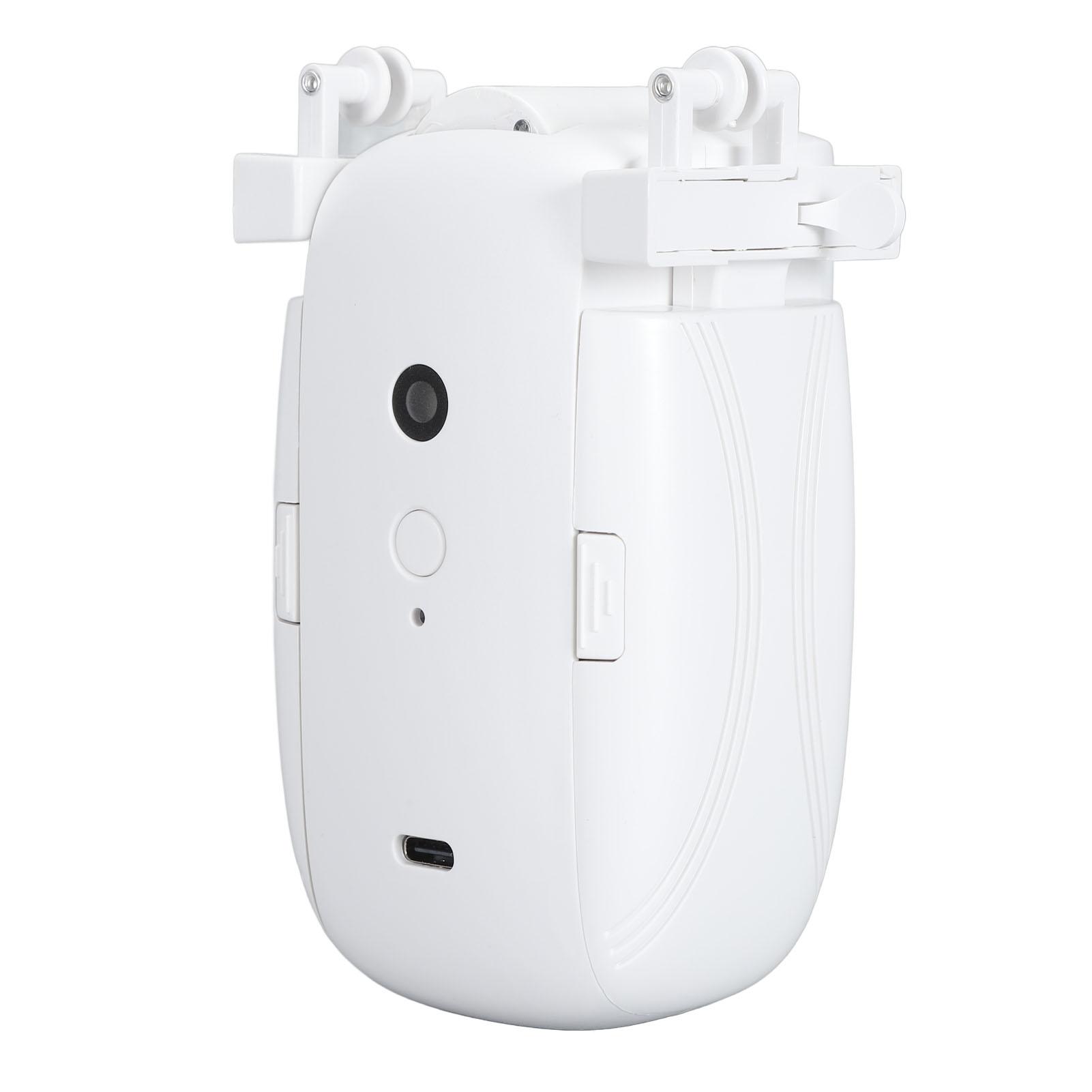 Curtain Smart Electric Motor, 4000mAh Battery Voice Control Simple Installation Temperature Light Sensor Smart Curtain Motor Robot   Remote Control