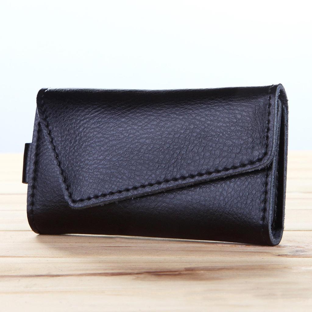 Cowhide Large Capacity Multi-functional Key Holder Pouch