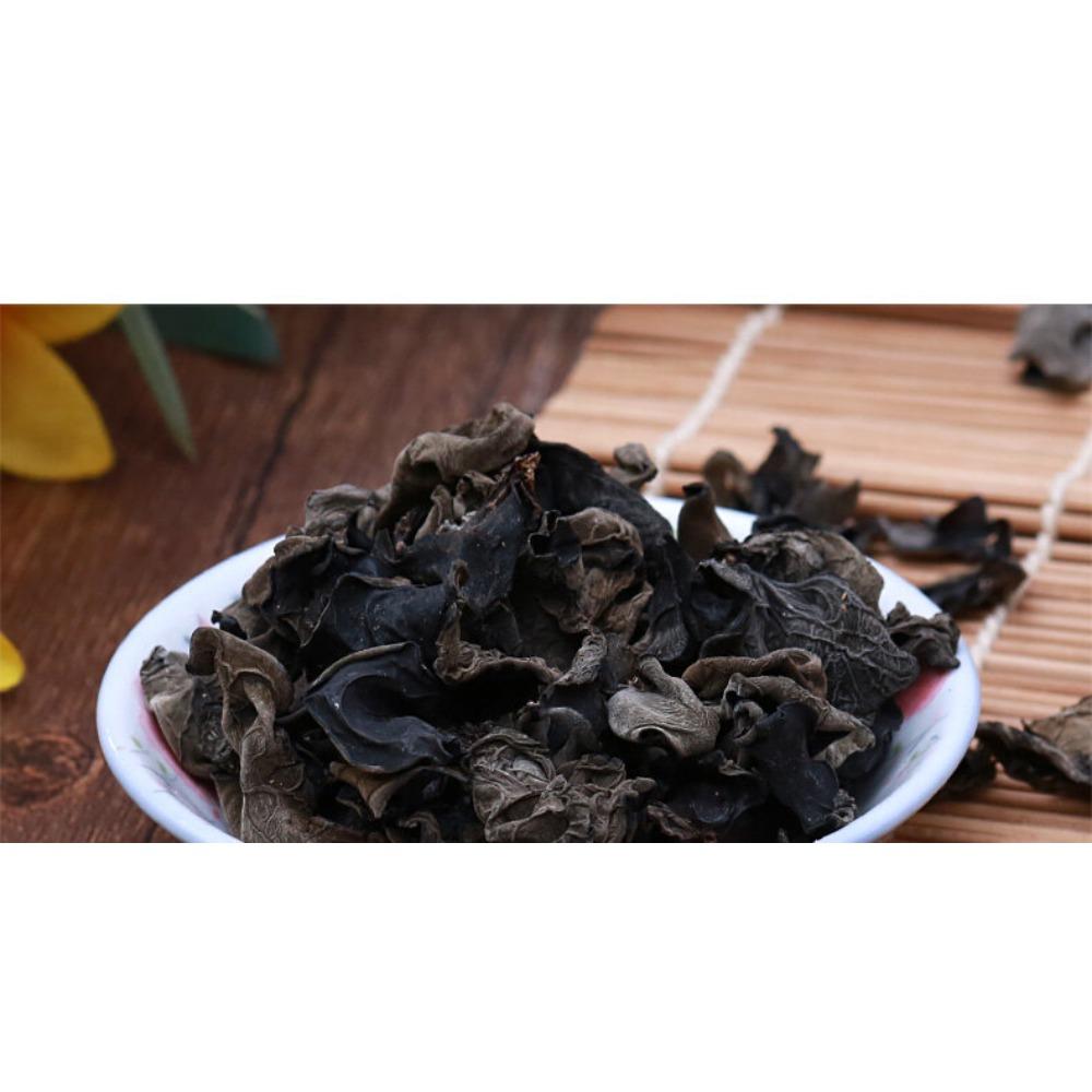 Sušená černá houba 100g 500g Bio Auricularia Auricula Čínská dřevnatá houba