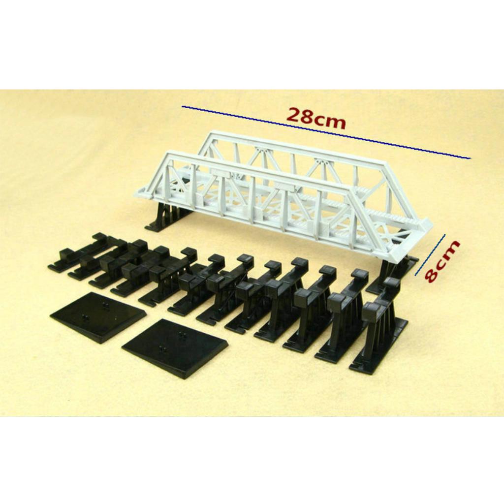 Model Railroads & Trains HO Scale Bridge Model Building Accessory for Decor China Mainland