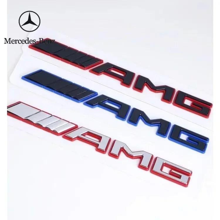 C200 E300 2026 Horká nová barva 3D ABS Zadní znak kufru auta Samolepka s písmeny AMG Pro Mercedes Benz AMG A B C E G CLA C63S E53 GT SLK