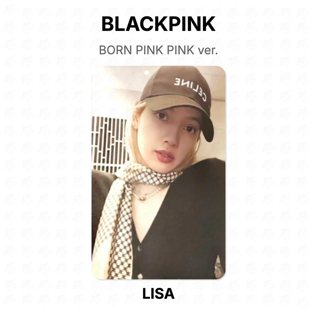 BLACKPINK BORN PINK PINK Version. Offizielle Fotokarte
