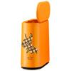 Narrow Flat Trash Can with Lid Cute Bear Toilet Paper Basket Living Room Bathroom Slot Trash Basket Free Garbage Bags