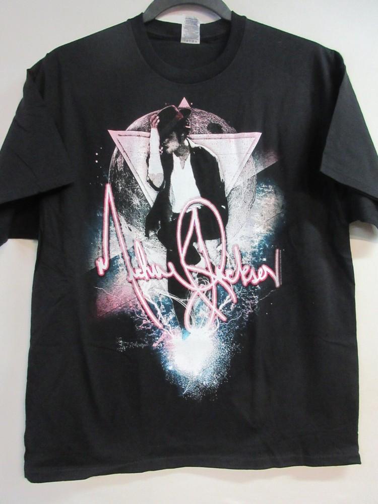 

MICHAEL JACKSON OFFICIAL MOONWALK BAND CONCERT MUSIC EXTRA LARGE Unisex T-Shirt S